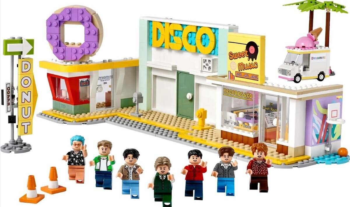 LEGO IDEAS BTS Dynamite 21339 dziecko kreatywność zabawa nauka rozwój klocki figurki minifigurki jakość tradycja konstrukcja nauka wyobraźnia role jakość bezpieczeństwo wyobraźnia budowanie pasja hobby funkcje instrukcja aplikacja LEGO Builder