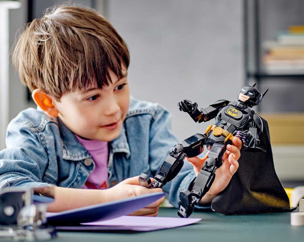 LEGO DC Figurka Batmana do zbudowania 76259   klocki elementy zabawa łączenie figurki akcesoria figurka zestaw 