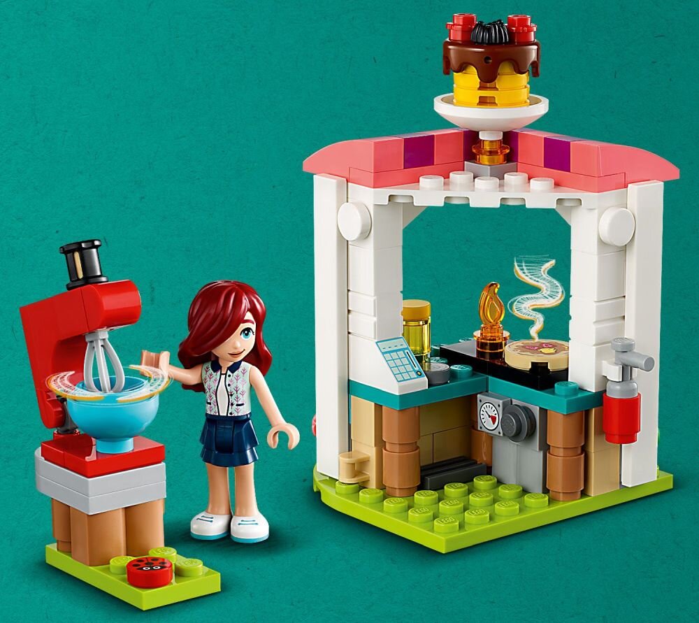 LEGO Friends Naleśnikarnia 41753 klocki elementy zabawa łączenie figurki akcesoria figurka zestaw