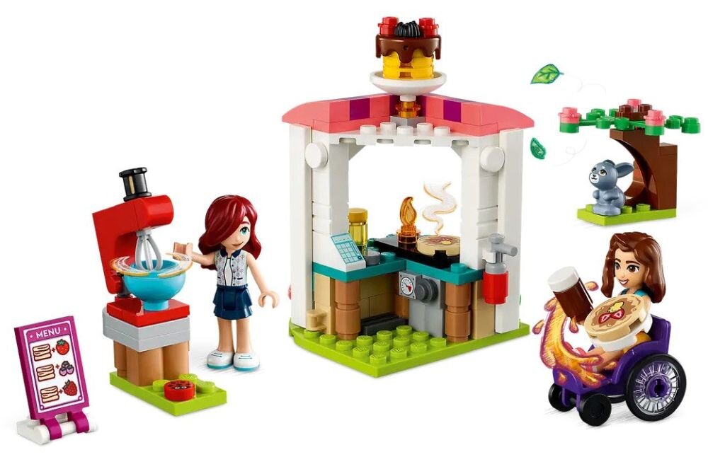 LEGO Friends Naleśnikarnia 41753 klocki elementy zabawa łączenie figurki akcesoria figurka zestaw