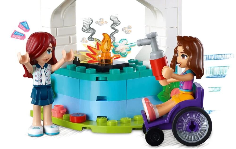 LEGO Friends Naleśnikarnia 41753 klocki elementy zabawa łączenie figurki akcesoria figurka zestaw
