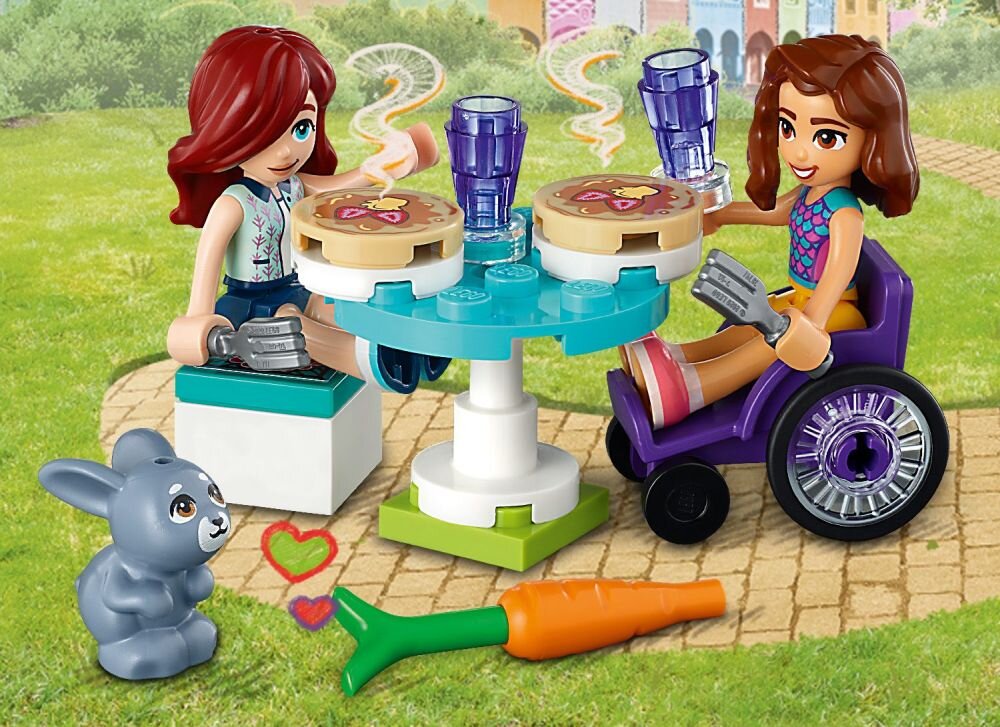 LEGO Friends Naleśnikarnia 41753 klocki elementy zabawa łączenie figurki akcesoria figurka zestaw