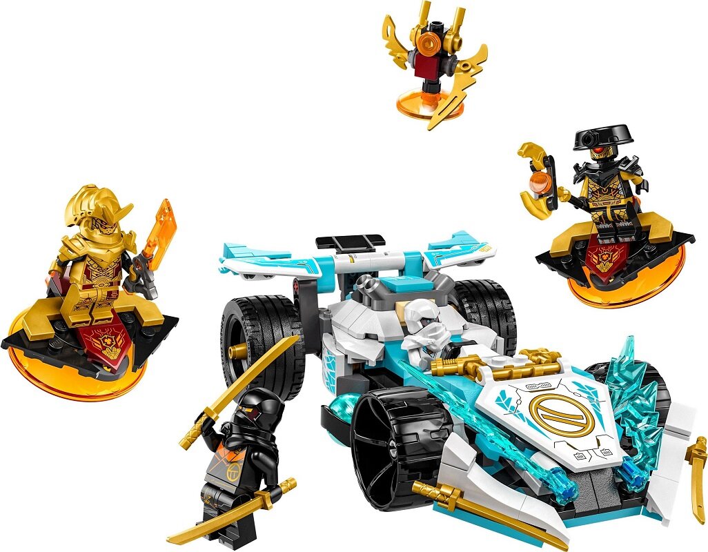 LEGO NINJAGO Smocza moc Zane’a — wyścigówka spinjitzu 71791 dziecko kreatywność zabawa nauka rozwój klocki figurki minifigurki jakość tradycja konstrukcja nauka wyobraźnia role jakość bezpieczeństwo wyobraźnia budowanie pasja hobby funkcje instrukcja aplikacja LEGO Builder