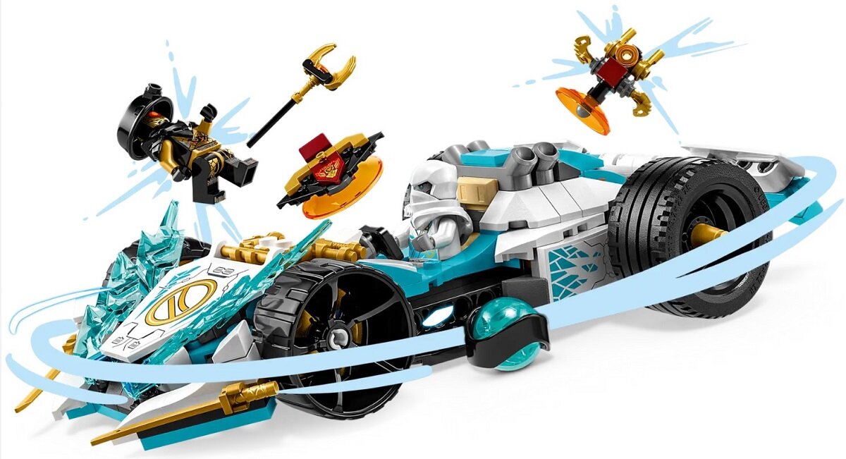 LEGO NINJAGO Smocza moc Zane’a — wyścigówka spinjitzu 71791 dziecko kreatywność zabawa nauka rozwój klocki figurki minifigurki jakość tradycja konstrukcja nauka wyobraźnia role jakość bezpieczeństwo wyobraźnia budowanie pasja hobby funkcje instrukcja aplikacja LEGO Builder