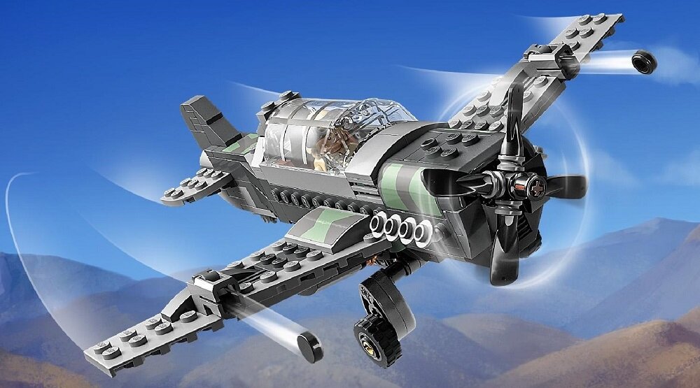 LEGO Indiana Jones Pościg myśliwcem 77012 dziecko kreatywność zabawa nauka rozwój klocki figurki minifigurki jakość tradycja konstrukcja nauka wyobraźnia role jakość bezpieczeństwo wyobraźnia budowanie pasja hobby funkcje instrukcja aplikacja LEGO Builder