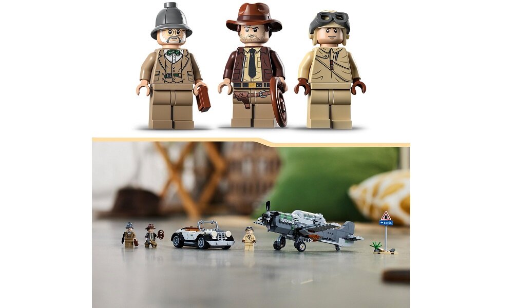 LEGO Indiana Jones Pościg myśliwcem 77012 dziecko kreatywność zabawa nauka rozwój klocki figurki minifigurki jakość tradycja konstrukcja nauka wyobraźnia role jakość bezpieczeństwo wyobraźnia budowanie pasja hobby funkcje instrukcja aplikacja LEGO Builder