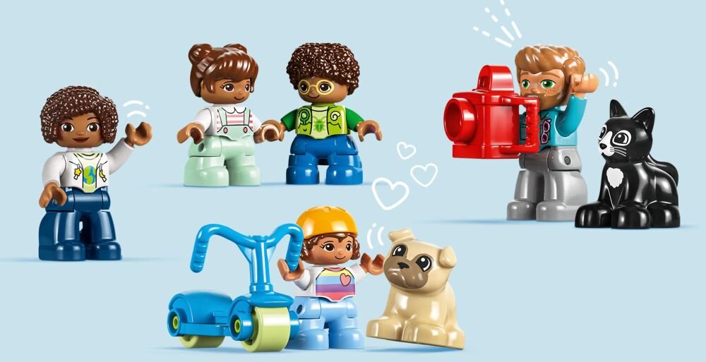 LEGO DUPLO Dom rodzinny 3w1 10994 klocki elementy zabawa łączenie figurki akcesoria figurka zestaw