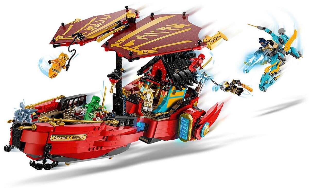 LEGO NINJAGO Perła Przeznaczenia wyścig z czasem 71797 dziecko kreatywność zabawa nauka rozwój klocki figurki minifigurki jakość tradycja konstrukcja nauka wyobraźnia role jakość bezpieczeństwo wyobraźnia budowanie pasja hobby funkcje instrukcja aplikacja LEGO Builder