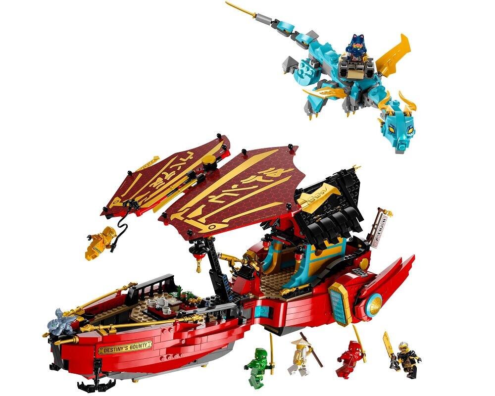 LEGO NINJAGO Perła Przeznaczenia wyścig z czasem 71797 dziecko kreatywność zabawa nauka rozwój klocki figurki minifigurki jakość tradycja konstrukcja nauka wyobraźnia role jakość bezpieczeństwo wyobraźnia budowanie pasja hobby funkcje instrukcja aplikacja LEGO Builder