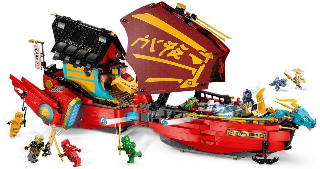 LEGO NINJAGO Perła Przeznaczenia wyścig z czasem 71797 dziecko kreatywność zabawa nauka rozwój klocki figurki minifigurki jakość tradycja konstrukcja nauka wyobraźnia role jakość bezpieczeństwo wyobraźnia budowanie pasja hobby funkcje instrukcja aplikacja LEGO Builder