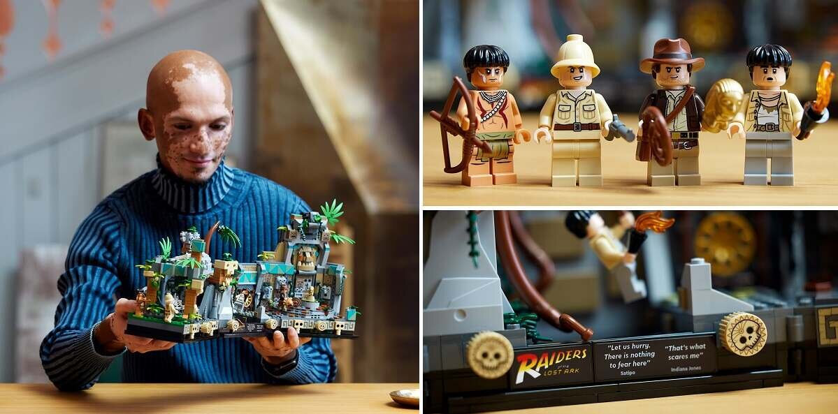 LEGO Indiana Jones Świątynia złotego posążka 77015 dziecko kreatywność zabawa nauka rozwój klocki figurki minifigurki jakość tradycja konstrukcja nauka wyobraźnia role jakość bezpieczeństwo wyobraźnia budowanie pasja hobby funkcje instrukcja aplikacja LEGO Builder