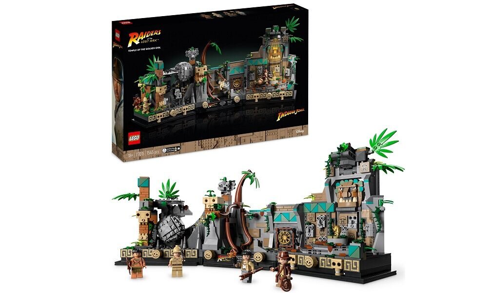 LEGO Indiana Jones Świątynia złotego posążka 77015 dziecko kreatywność zabawa nauka rozwój klocki figurki minifigurki jakość tradycja konstrukcja nauka wyobraźnia role jakość bezpieczeństwo wyobraźnia budowanie pasja hobby funkcje instrukcja aplikacja LEGO Builder