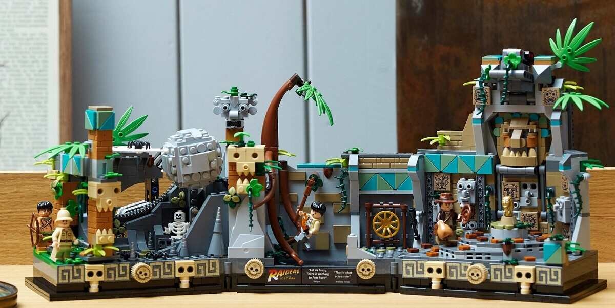 LEGO Indiana Jones Świątynia złotego posążka 77015 dziecko kreatywność zabawa nauka rozwój klocki figurki minifigurki jakość tradycja konstrukcja nauka wyobraźnia role jakość bezpieczeństwo wyobraźnia budowanie pasja hobby funkcje instrukcja aplikacja LEGO Builder
