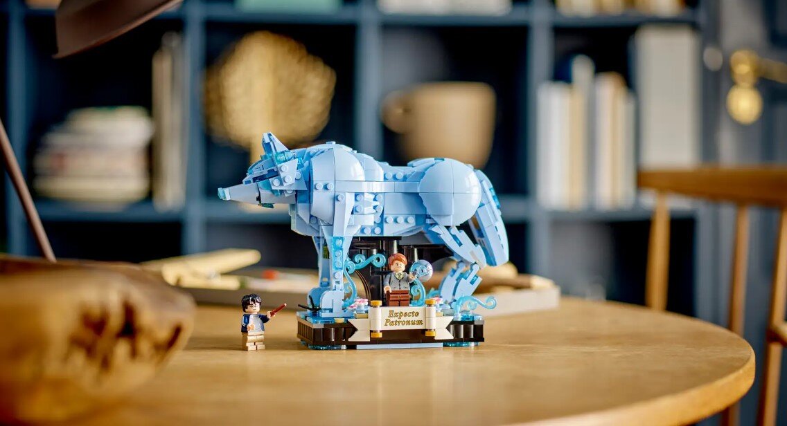 LEGO Harry Potter Expecto Patronum 76414 dziecko kreatywność zabawa nauka rozwój klocki figurki minifigurki jakość tradycja konstrukcja nauka wyobraźnia role jakość bezpieczeństwo wyobraźnia budowanie pasja hobby funkcje instrukcja aplikacja LEGO Builder