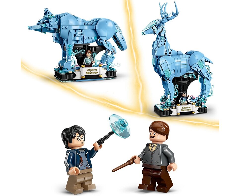 LEGO Harry Potter Expecto Patronum 76414 dziecko kreatywność zabawa nauka rozwój klocki figurki minifigurki jakość tradycja konstrukcja nauka wyobraźnia role jakość bezpieczeństwo wyobraźnia budowanie pasja hobby funkcje instrukcja aplikacja LEGO Builder