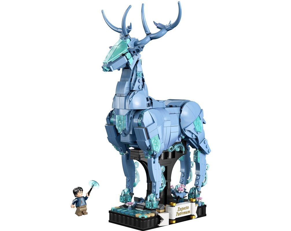LEGO Harry Potter Expecto Patronum 76414 dziecko kreatywność zabawa nauka rozwój klocki figurki minifigurki jakość tradycja konstrukcja nauka wyobraźnia role jakość bezpieczeństwo wyobraźnia budowanie pasja hobby funkcje instrukcja aplikacja LEGO Builder