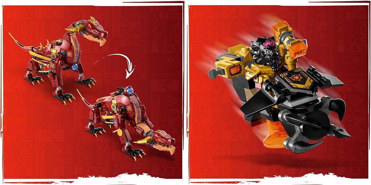 LEGO NINJAGO Lawowy smok zmieniający się w falę ognia 71793 dziecko kreatywność zabawa nauka rozwój klocki figurki minifigurki jakość tradycja konstrukcja nauka wyobraźnia role jakość bezpieczeństwo wyobraźnia budowanie pasja hobby funkcje instrukcja aplikacja LEGO Builder