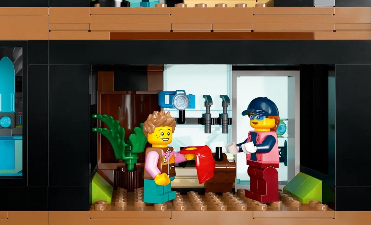 LEGO City Centrum narciarskie i wspinaczkowe 60366 dziecko kreatywność zabawa nauka rozwój klocki figurki minifigurki jakość tradycja konstrukcja nauka wyobraźnia role jakość bezpieczeństwo wyobraźnia budowanie pasja hobby funkcje instrukcja aplikacja LEGO Builder