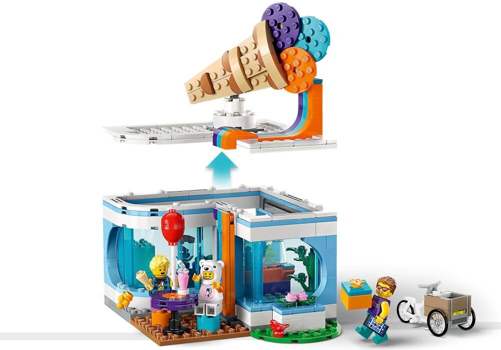 LEGO City Lodziarnia 60363  klocki elementy zabawa łączenie figurki akcesoria figurka zestaw 