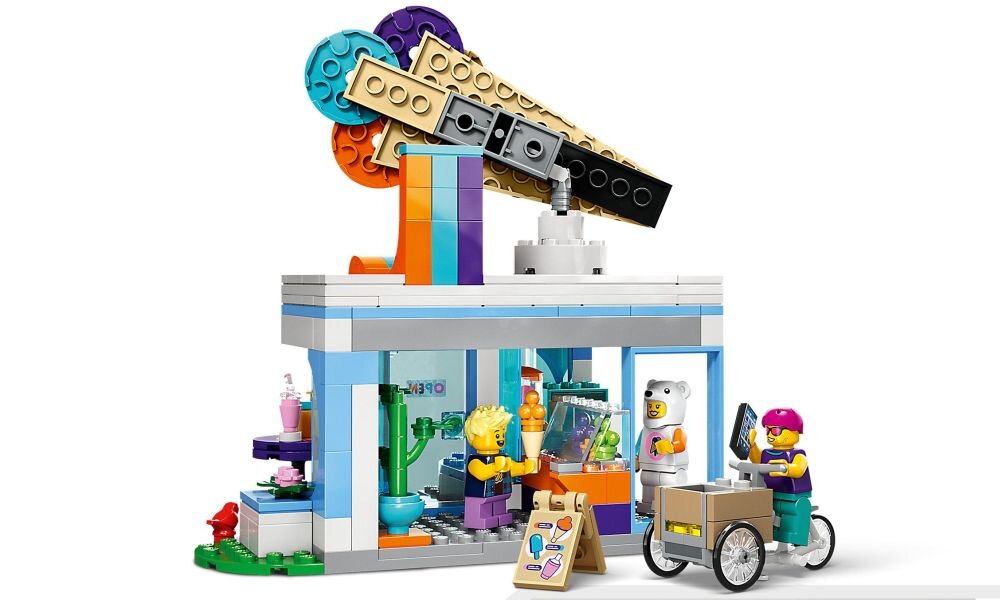 LEGO City Lodziarnia 60363  klocki elementy zabawa łączenie figurki akcesoria figurka zestaw 