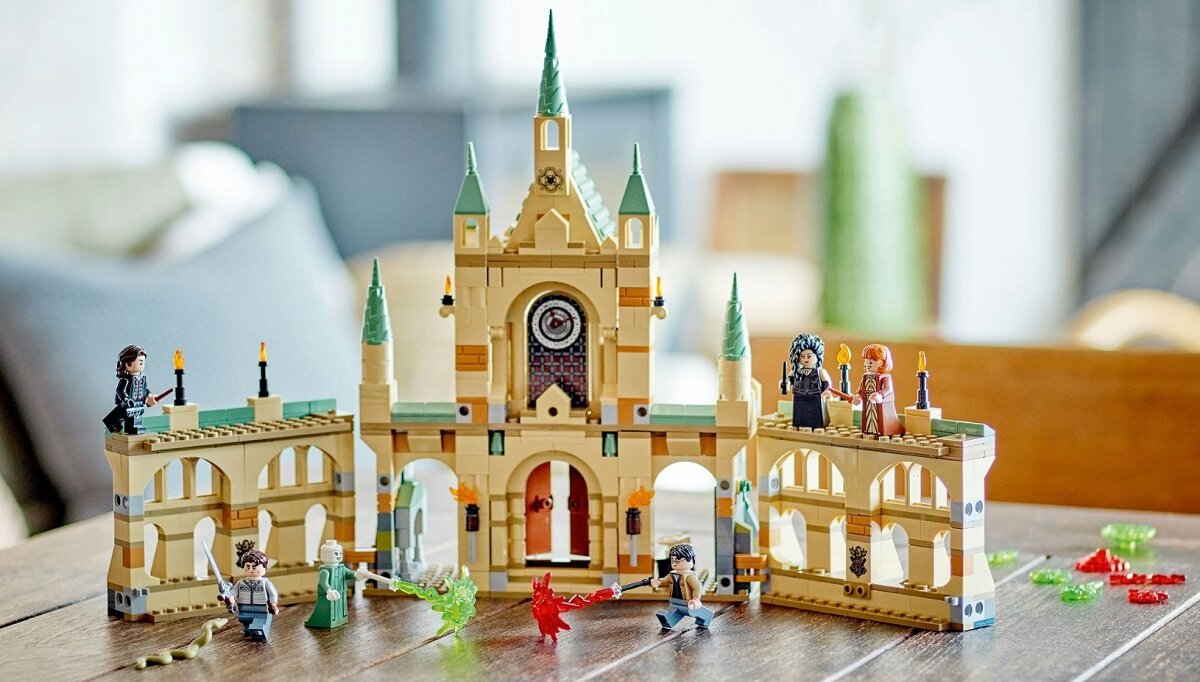 LEGO Harry Potter Bitwa o Hogwart 76415 dziecko kreatywność zabawa nauka rozwój klocki figurki minifigurki jakość tradycja konstrukcja nauka wyobraźnia role jakość bezpieczeństwo wyobraźnia budowanie pasja hobby funkcje instrukcja aplikacja LEGO Builder