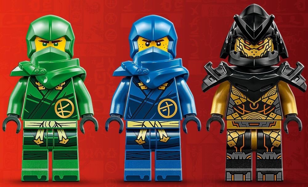 LEGO Ninjago Ogar Łowców Smoków 71790    klocki elementy zabawa łączenie figurki akcesoria figurka zestaw