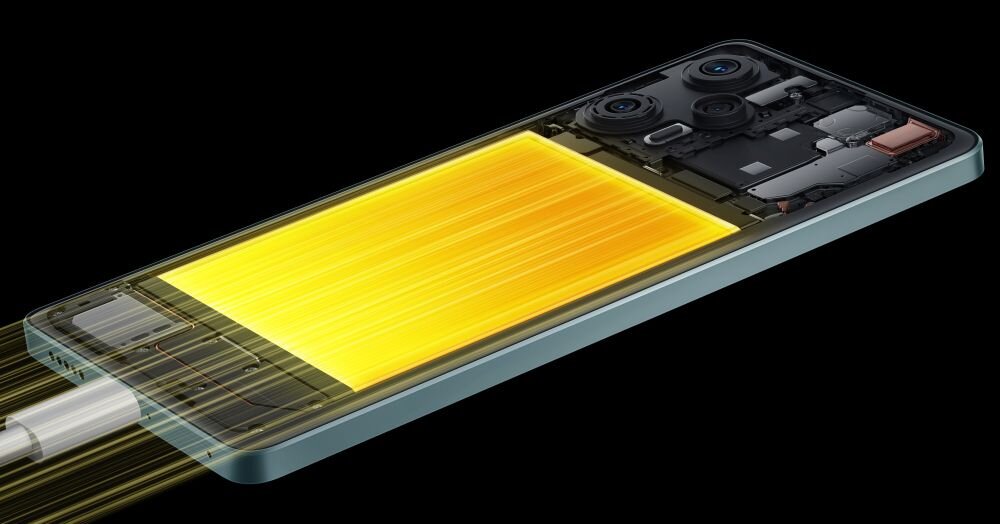 Smartfon XIAOMI Poco F5 ekran bateria aparat procesor ram pamięć pojemność rozdzielczość zdjęcia filmy opis dane cechy blokady system łączność wifi bluetooth obudowa szkło odporność porty muzyka transfer sieć przekątna matryca waga czujniki oled amoled ips