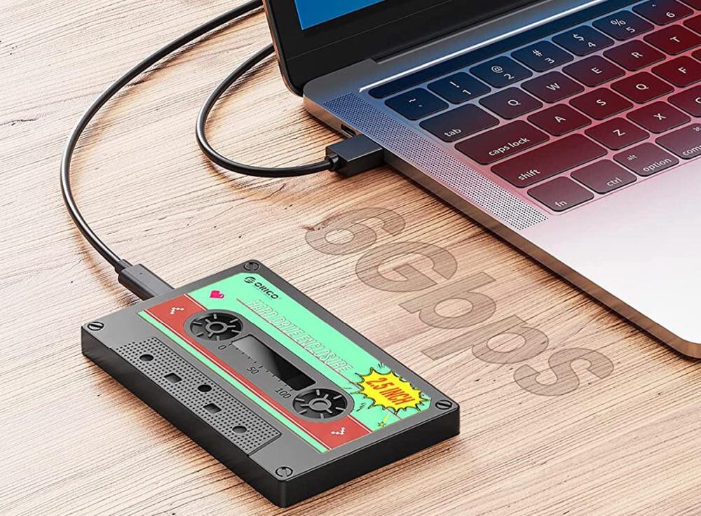 Obudowa dysku ORICO 2580C3-V1-BK-EP plug and play kompatybilność narządy prędkość transfer dane dyski pojemność