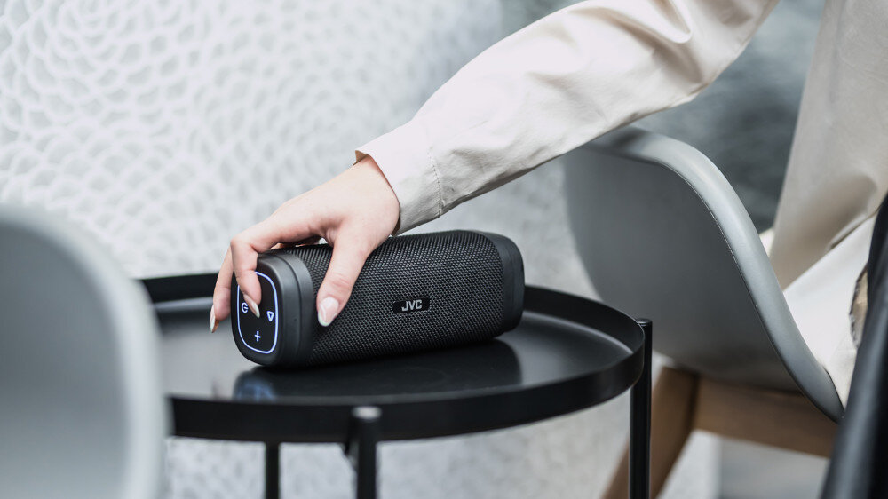 Głośnik mobilny JVC XS-E622B  - łączność