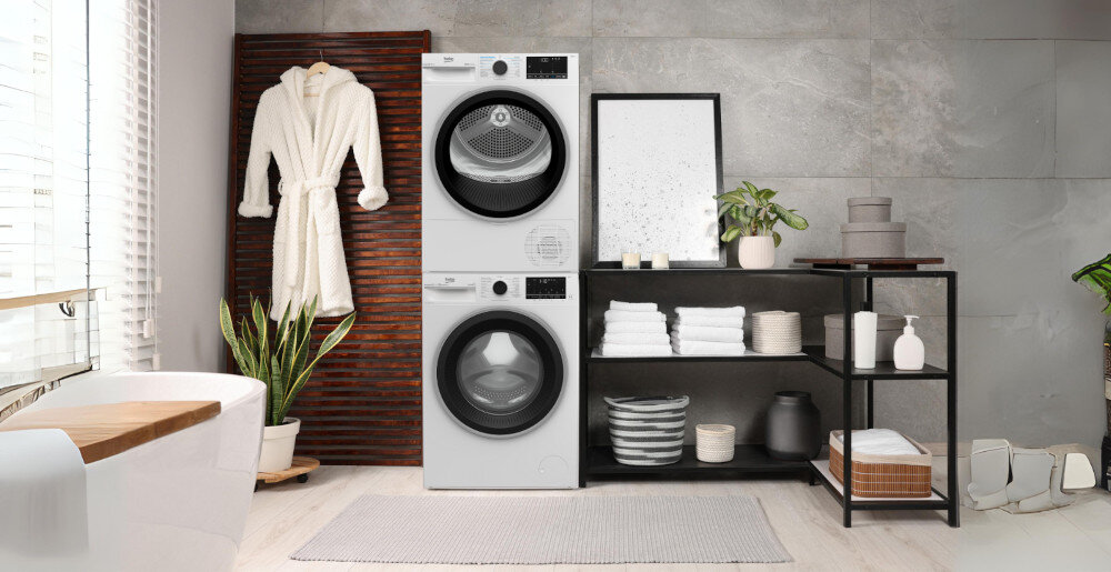 PRALKA BEKO WUE7612WARSE zestaw z pralką łącznik