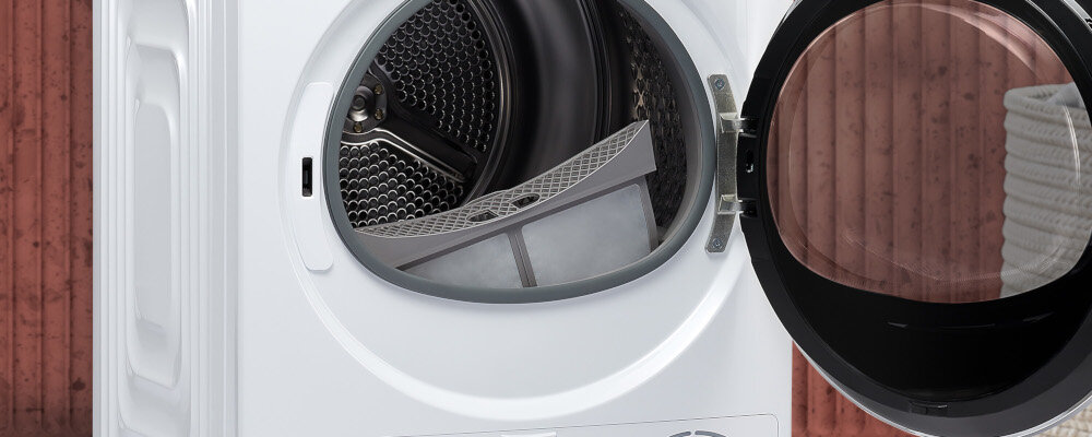 Suszarka GRUNDIG GT76824WBPB filtracja filtr podwojny