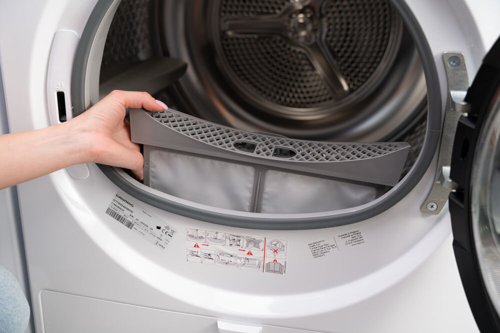 Suszarka GRUNDIG GT76924WBPB filtracja filtr podwojny
