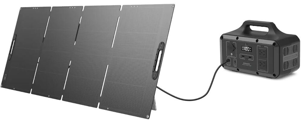 Panel słoneczny EXTRALINK EPS-200W podpórka kąt 45 stopni