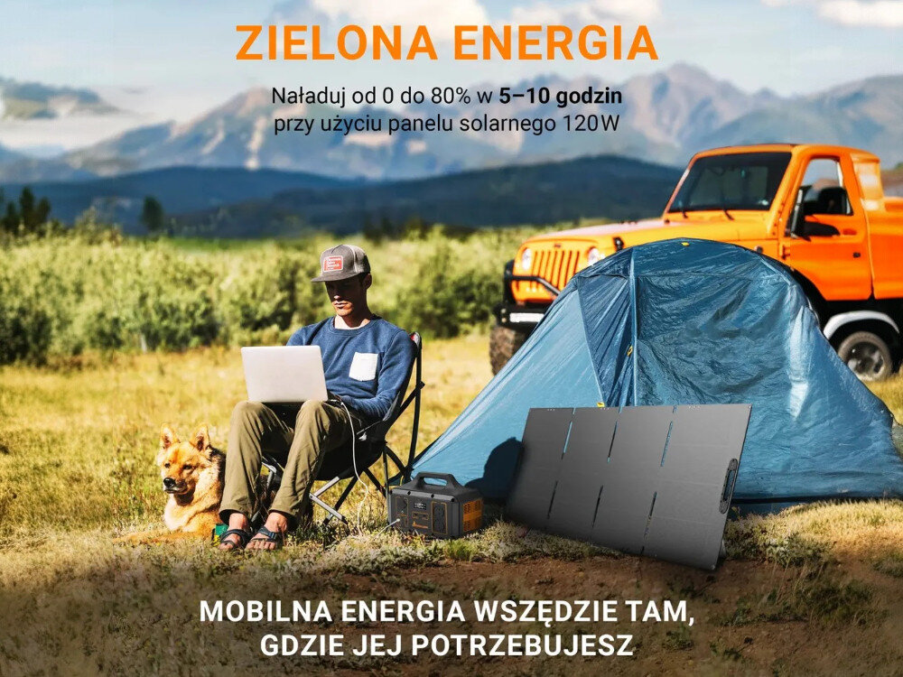 Stacja zasilania EXTRALINK Power Ranger EPS-S500S 510.6 Wh LiFePO4 bezglosne dzialanie starannie zaprojektowana bezpieczenstwo produktu ochrona urzadzen wymiary 340 x 178 x 230 mm