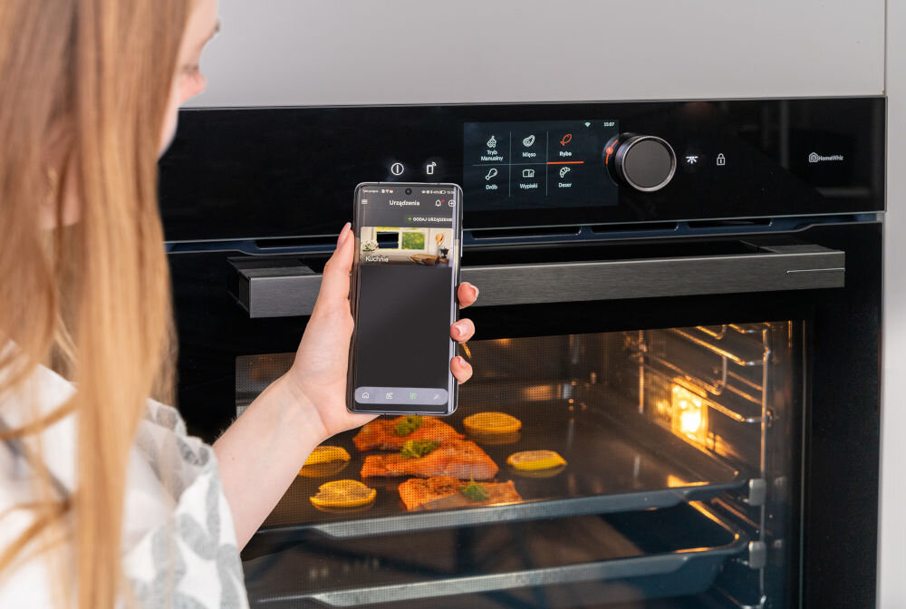 GRUNDIG GEBM12600BHI aplikacja homewhiz zdalne monitorowanie piekarnik personalizacja