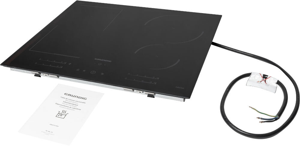 Płyta indukcyjna GRUNDIG GIEI627474PN elementy zestaw