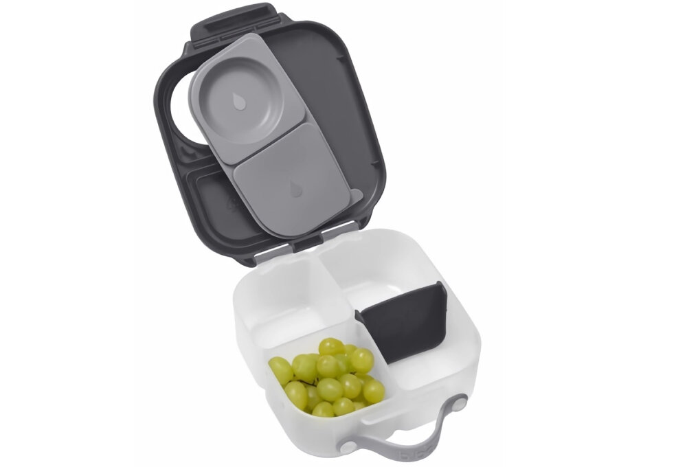 Pojemnik plastikowy B.BOX BB400738 1 L  Grafitowy do przedszkola do szkoly na wycieczke na piknik