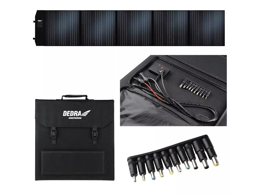 Panel solarny DEDRA DEZT0200 200W zestaw