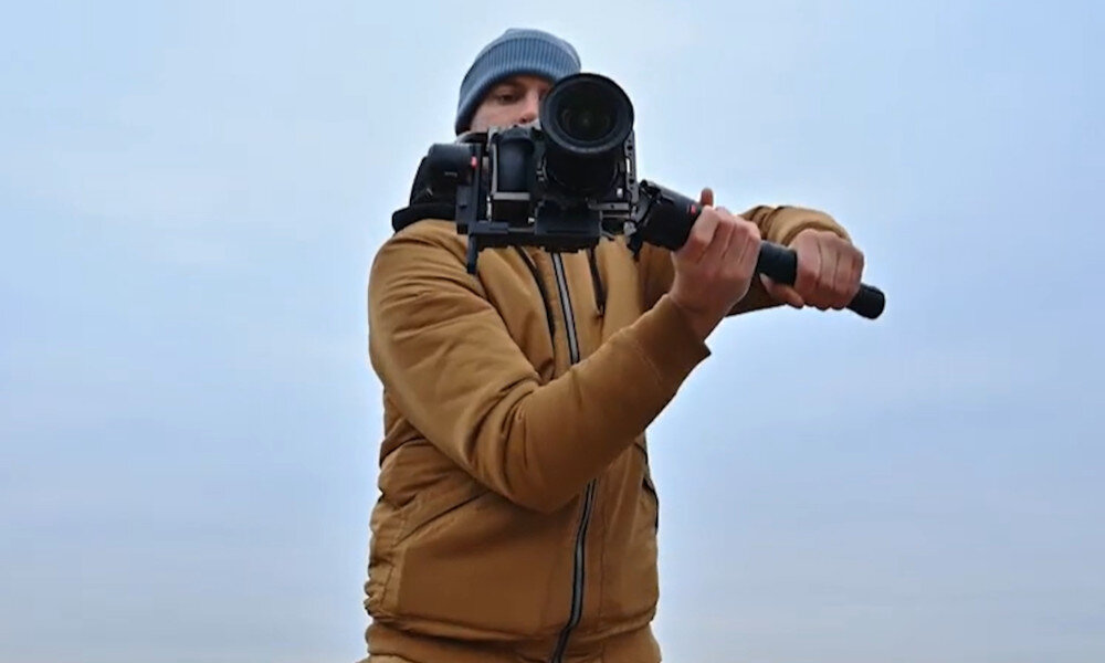 Gimbal ręczny MOZA AirCross 3 Standard + Walizka tryby działanie