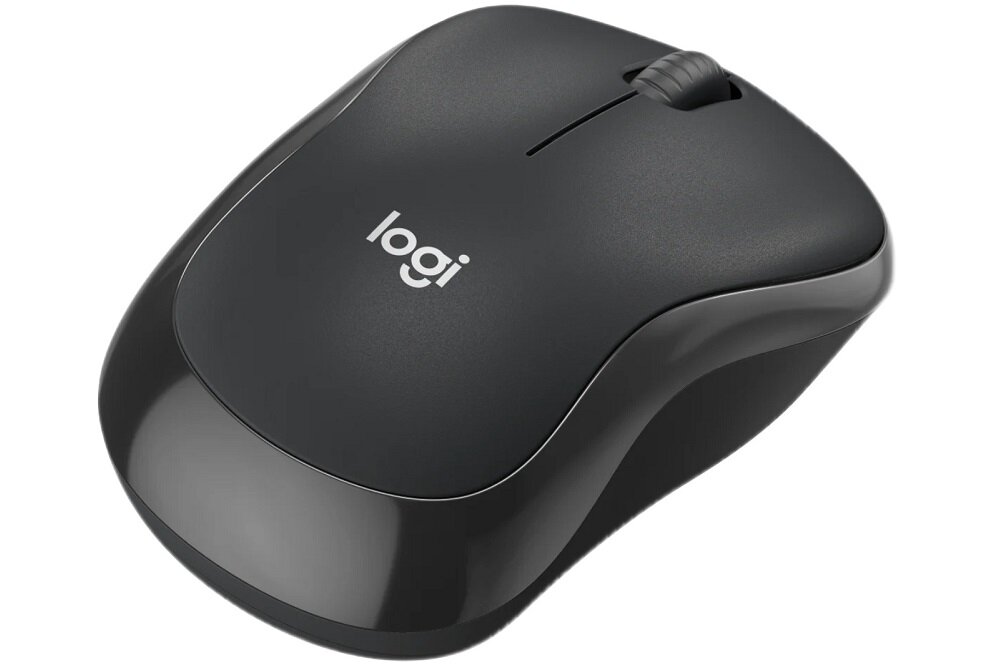 Mysz LOGITECH M240 Silent Nowoczesny design doskonała wydajność Zasięg pracy Ergonomiczny kształt Bezprzewodowa swoboda Cicha praca Żywotność baterii Zasilanie