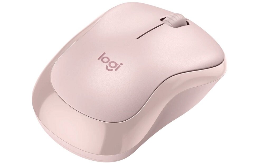Mysz LOGITECH M240 Silent Nowoczesny design doskonała wydajność Zasięg pracy Ergonomiczny kształt Bezprzewodowa swoboda Cicha praca Żywotność baterii Zasilanie