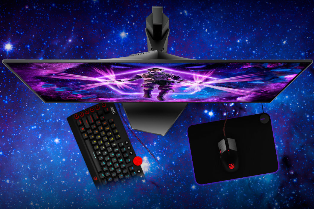 Monitor AOC Agon Pro AG276QZD gra rozrywka rozgrywka podświetylenie projektor częstotliwość odświeżanie szybkość zabawa gaming