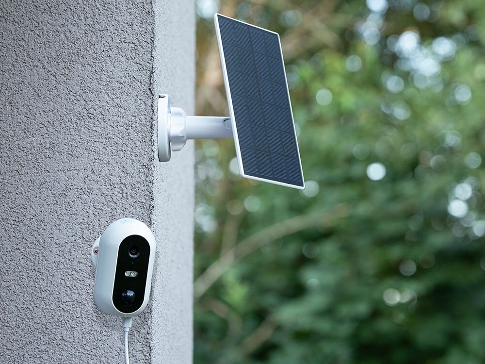 Kamera EXTRALINK Smart Life SolarEye EX.32985 Tuya Zewnętrzna, Wi-Fi - detekcja ruchu, tryb nocny, bezprzewodowa kamera, zasilanie, panel solarny, kamera na elewacji