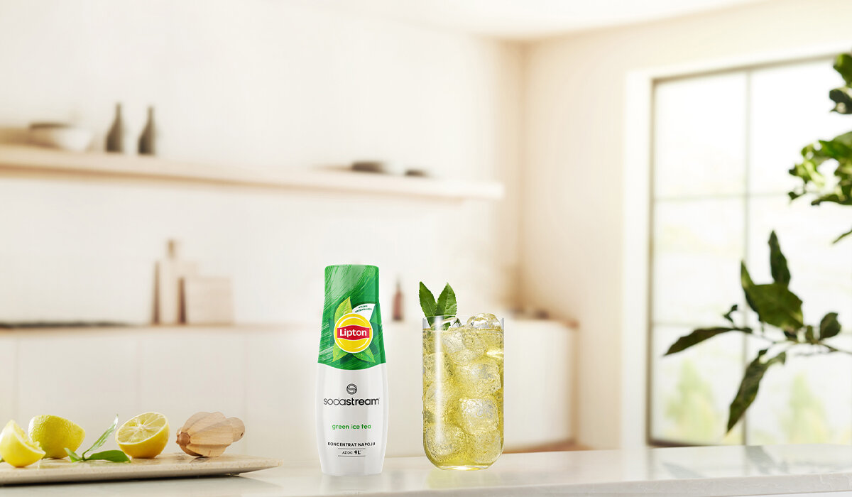 Syrop SODASTREAM Lipton Ice Tea Zielona Herbata 440 ml