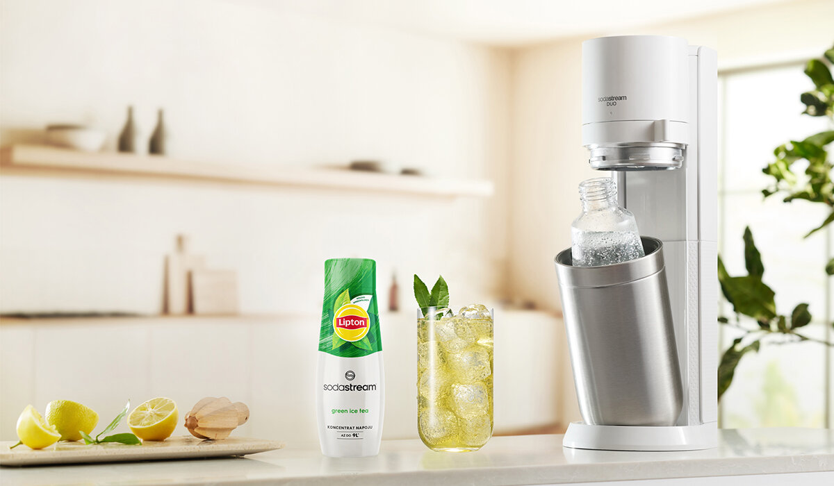 Syrop SODASTREAM Lipton Ice Tea Zielona Herbata 440 ml