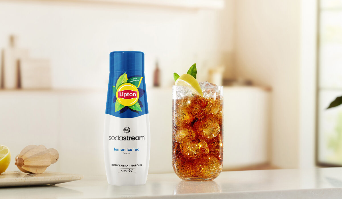 Syrop SODASTREAM Lipton Ice Tea Cytryna 440 ml