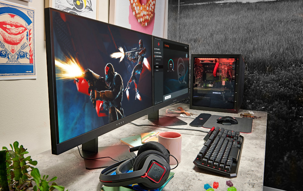Monitor HP Omen X27 27 2560x1440px 240Hz 1 ms panorama cale przekątna