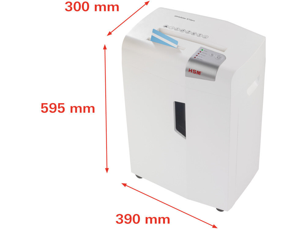 Niszczarka HSM Shredstar X12pro przeznaczenie cechy opis zalety