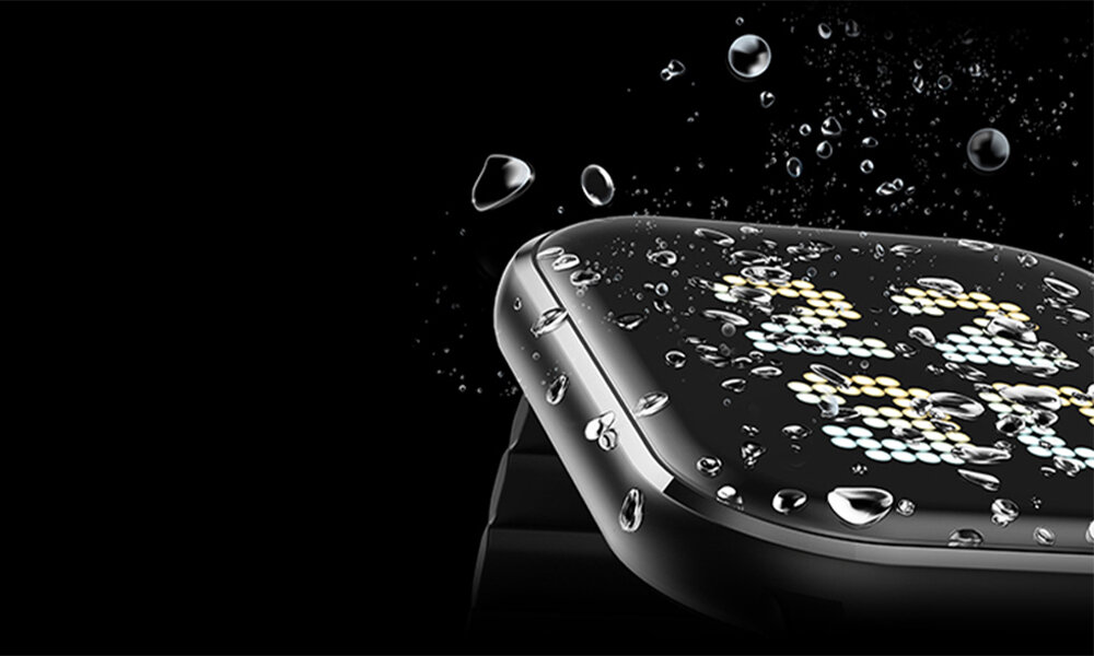 Smartwatch IMILAB W02 ekran bateria czujniki zdrowie sport pasek ładowanie pojemność rozdzielczość łączność sterowanie krew puls rozmowy smartfon aplikacja