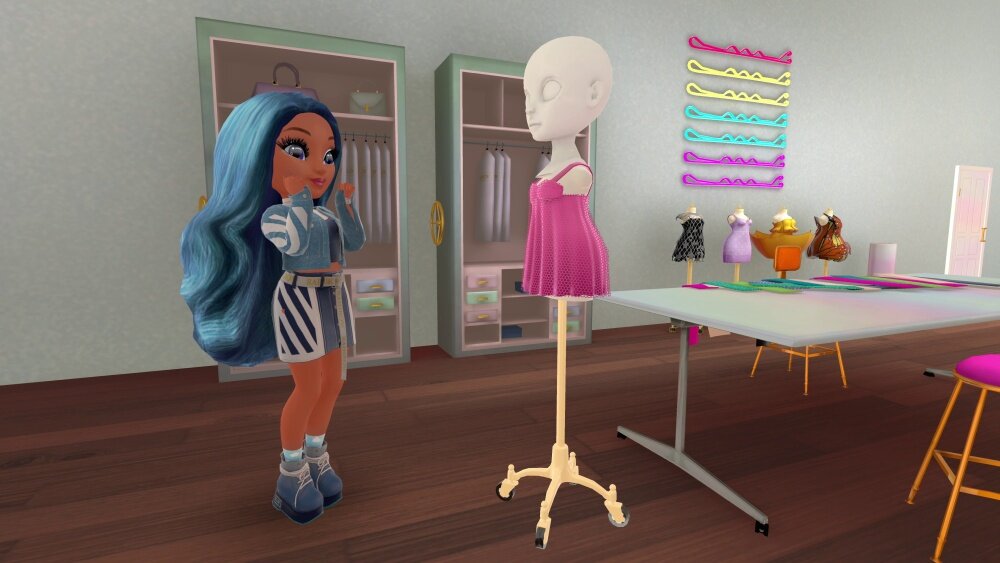 Rainbow High: Runway Rush Gra kreatywność moda przyjaźń talent styl 